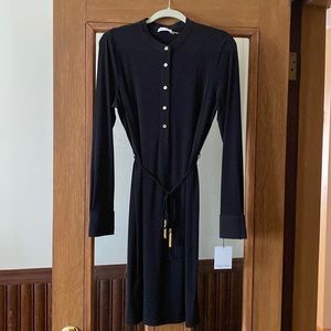 NWT Calvin Klein long sleeve shirt dress